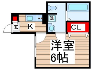 Ｊ＋浪花町Ａの物件間取画像